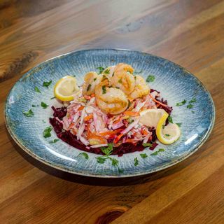 Salata de Cruditati cu creveti By Jules