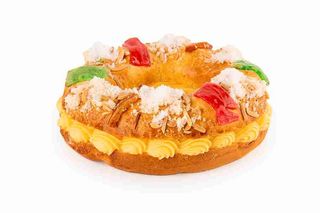 Roscón de Reyes nº0 relleno de crema