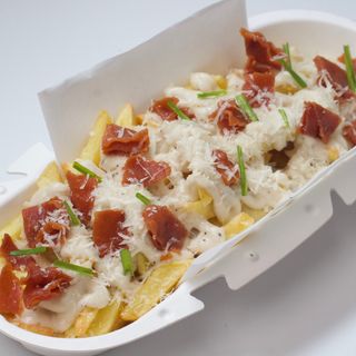 Frites à la Carbonara