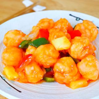 75. Gambas Agridulces