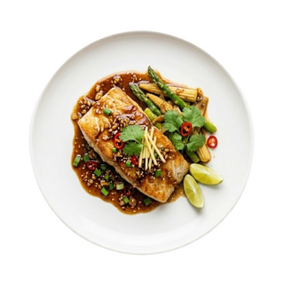 Pescado Con Salsa China A La Tie Pan