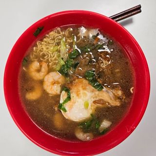 Ramen de Gambas