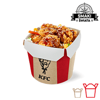 Ryż i Strips Sweet Chilli Grande