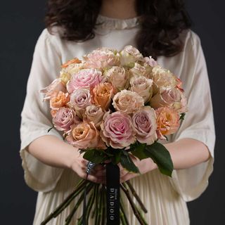 Buchet Trandafiri Pastel