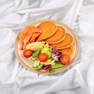 Панкейки Лосось