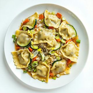 5. Ravioli con verdura alla vapore - 5 pezzi