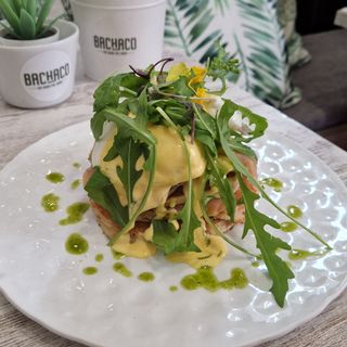  PANCAKES BENEDICTINOS 