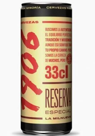 Cerveza 1906 (330 Ml.)