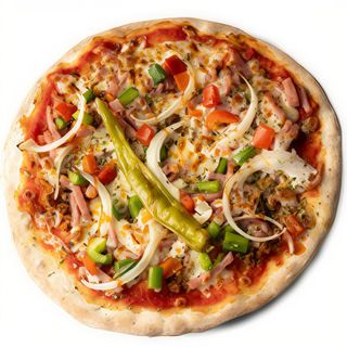 Pizza Pequeña Mejicana (24 Cm.)