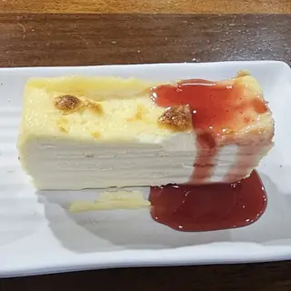 tarta horneada de queso casera 