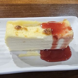 tarta horneada de queso casera 