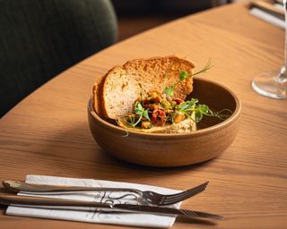 Салата Хумус с тартар