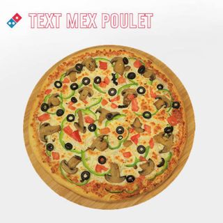 Pizza tex mex poulet