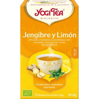 YOGI TEA JENGIBRE LIMON 17FILT