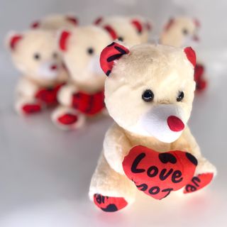 Peluche Coração Vermelho