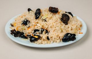 121. Ориз със зеленчуци и китайски гъби