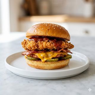Hamburguesa BBQ