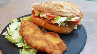 Panino con cotoletta di pollo