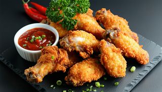 Panierowane skrzydełka z kurczaka