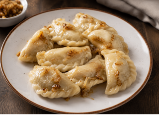 Pierogi ze szpinakiem