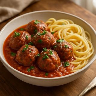 Spaghetti Meatballs