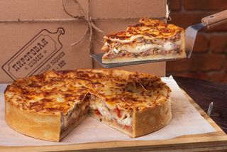 Лазанья з телятиною, томатами та бринзою (1500г)