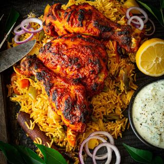 Tandoori Chicken Full Biriyani