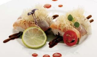 86 Pesce misto scottato teriyaki