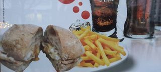 Menu Bifana QCB +batata +bebida 