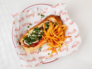 Хот-дог з картоплею Пай