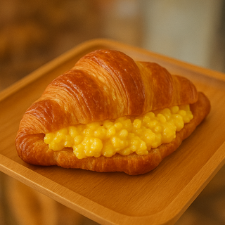 Croissant Huevo Revuelto