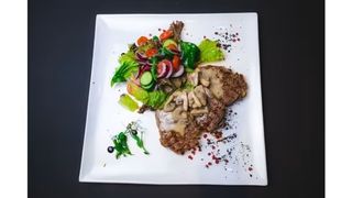 Медальоны с грибами 