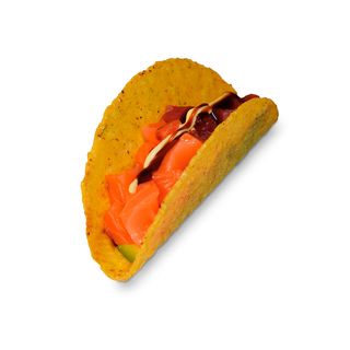 Tacos con salmone e tonno