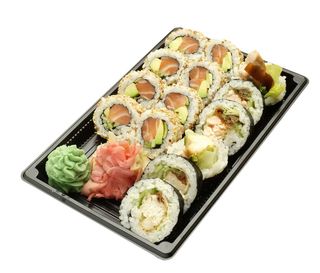 Mieszany lunch 14szt + Miso GRATIS!