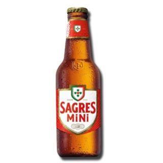 Cerveja Com Álcool Sagres Garrafa 25 cl