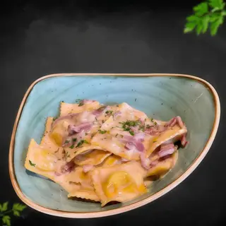 Raviolis Carbonara