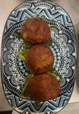 Polpette tonno con friarielli 