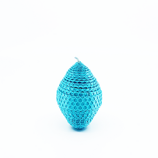 Lumanare ceara naturala ou H9 Blue