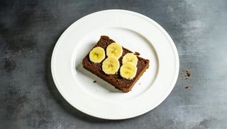 Vegan cacao banana bread
