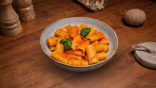 ვეგანური რიგატონი პომოდორო