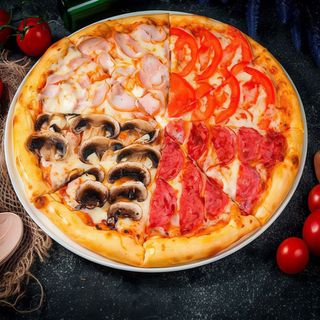 pizza 4 estaciones (40 cm.)