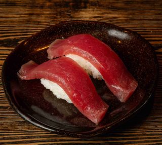 Nigiri de atún bluefin