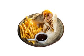 Тортила с пилешко месо