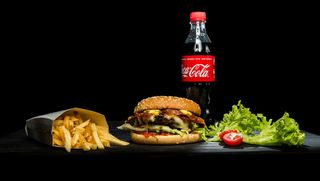 Комбо Бургер меню