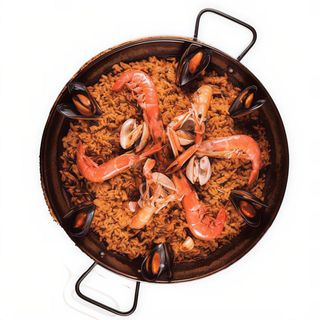 Paella de marisco