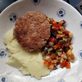 Beef and pork cutlet