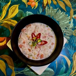 Ceviche De Gambón Con Leche De Tigre