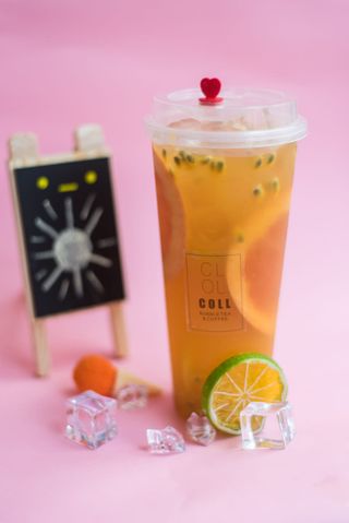 Passion & yuzu - fresh fruit tea
