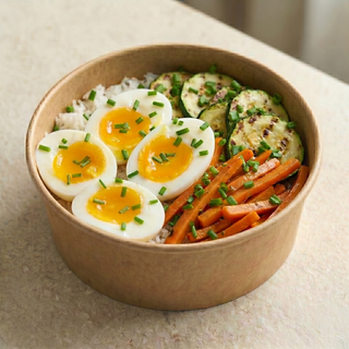 Hot Egg Bowl (Léger & protéiné)