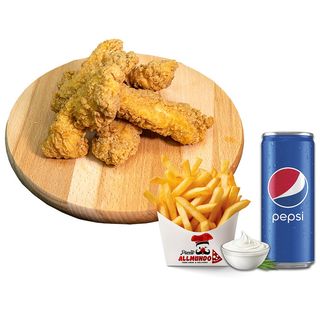Meniu aripioare crispy 8buc
